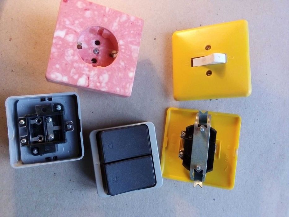 Розетка, вимикач СССР