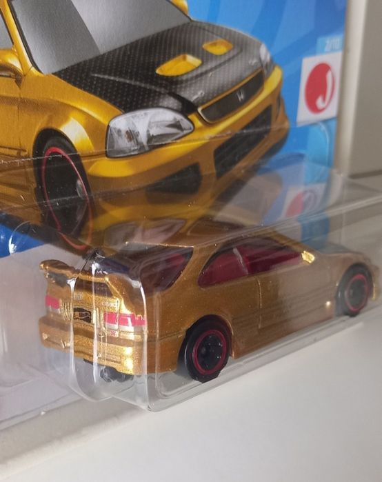 Conj 2 hot wheels Honda civic Si