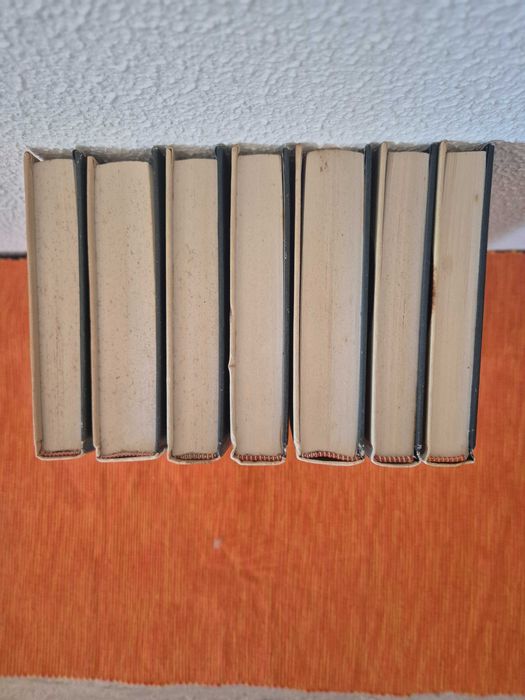 Coleção 7 Livros de "As Melhores Obras Policiais de Edgar Wallace", Novos