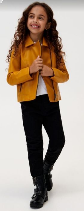 Байкерська куртка косуха для дівчаток