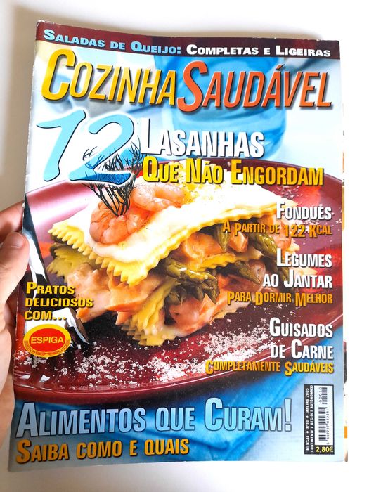 Revista Culinária da coleção Cozinha Saudável Número 10 2005