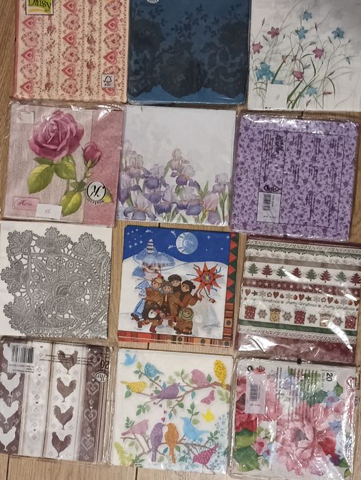 Колекція серветок для декупажу, творчості