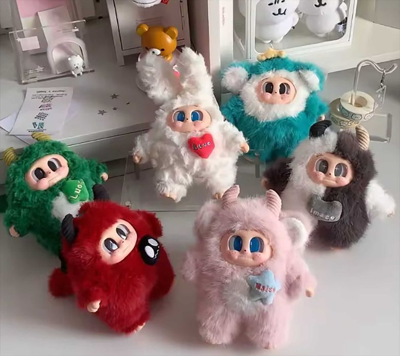 Cupa the little monster брелок, оригінал, є всі кольори, аналог Labubu