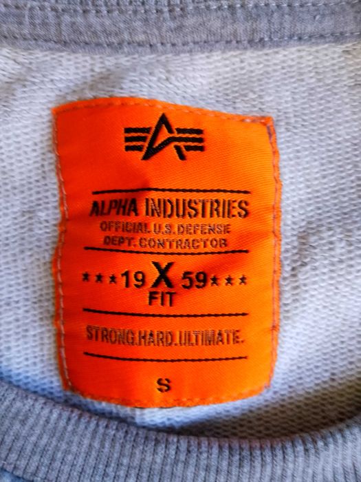 Bluza dresowa Alpha Iindustries S/M