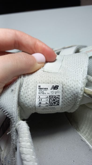 Кроссовки new balance, для девочки, размер 35азмер