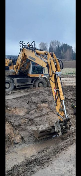 Usługi - koparka, koparkoladowarka, roboty ziemne,