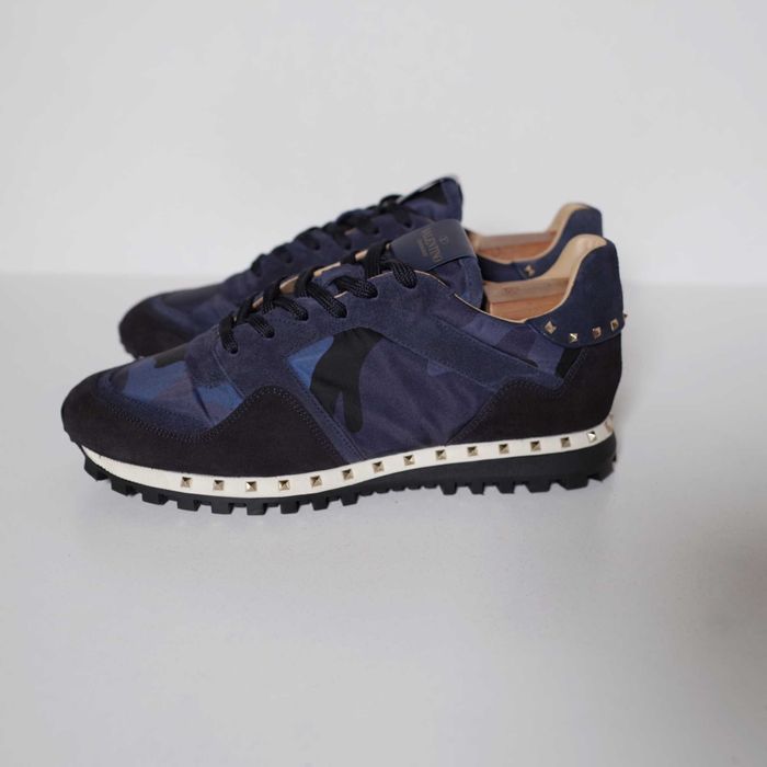 Кроссовки Valentino Garavani Rockrunner Camo Sneakers оригінал 43 розм