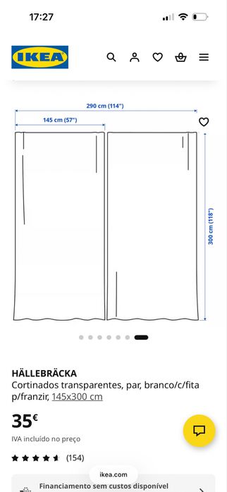 Cortinas ondas ikea