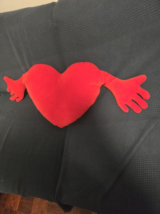 Almofada Coração abraço IKEA