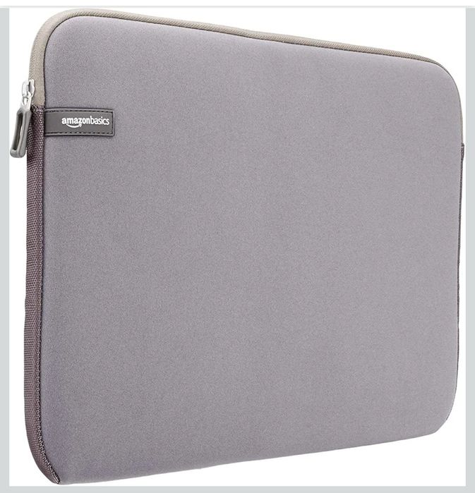 Capa cinza para portátil 15.6 polegadas
