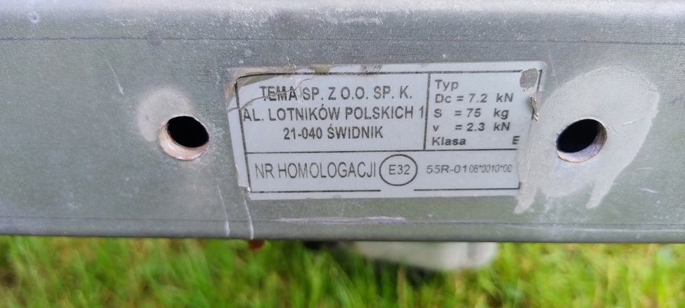 Przyczepa Tamared 750 DMC