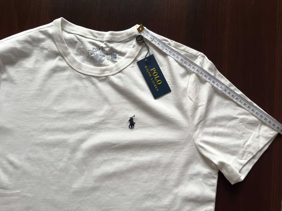 Koszulka Polo Ralph Lauren Kremowa Classic Fit rozmiar M Nowa