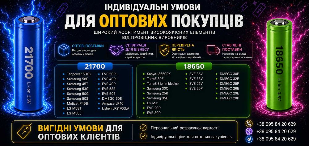 Акумулятор Samsung 35E Li-Ion 18650 3500mAh INR18650-35E SDI