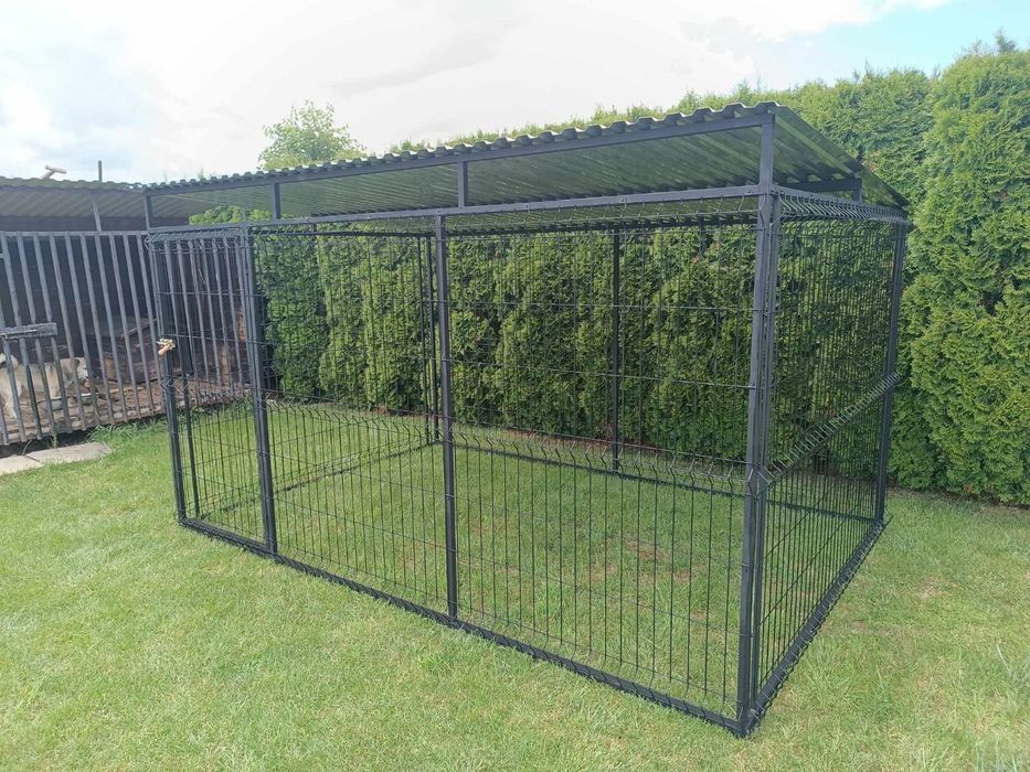 Kojec dla psa 3x2m. Solidna konstrukcja z panelu 3D różne wymiary!