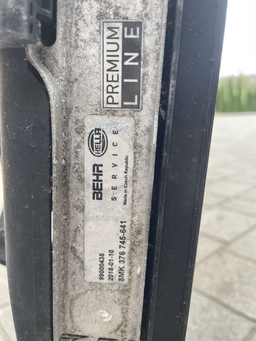 Wentylatory chłodnicy 3.0tdi CDUC 245 KM  a6 a7 c7 4g 4g0 4g8