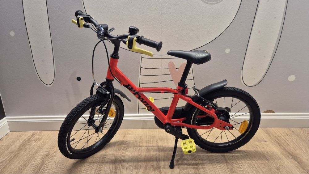 Rower dziecięcy B’twin 900 Alu Racing 16” super lekki 7,3 kg gwarancja