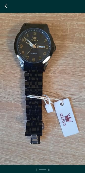 Новые кварцевые часы Olevs.