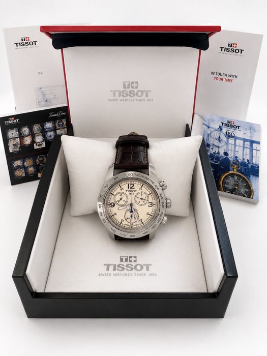 Tissot V8 Chronograph T039.417 – Full Set – Excelente Estado