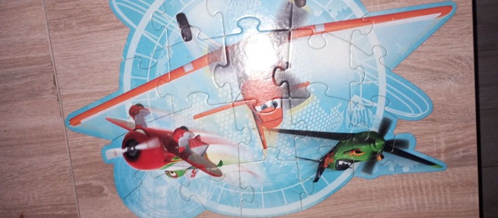 Puzzle Samoloty  kartonowe 20 elementów