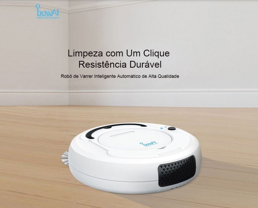 Aspirador Robot branco BOWAI - NOVO - Viseu • OLX Portugal