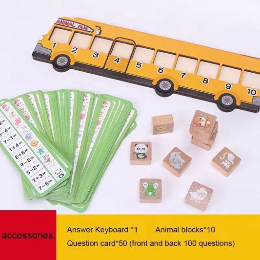 Автобус математична гра