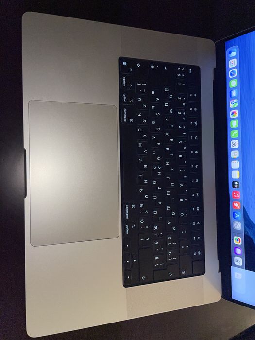 MacBook PRO M1, 16  A2485 Silver, 77 циклів, 98%.