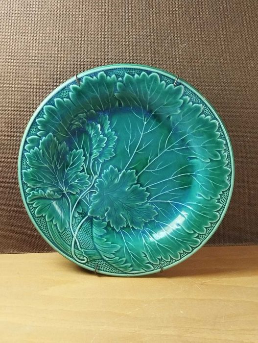 Prato Francês Majoica Sec. XIX