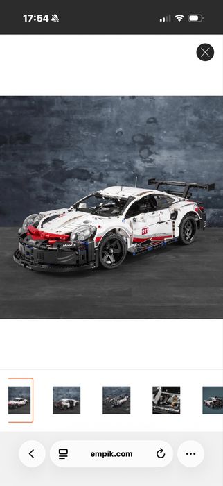Zestaw klockow technic porshe