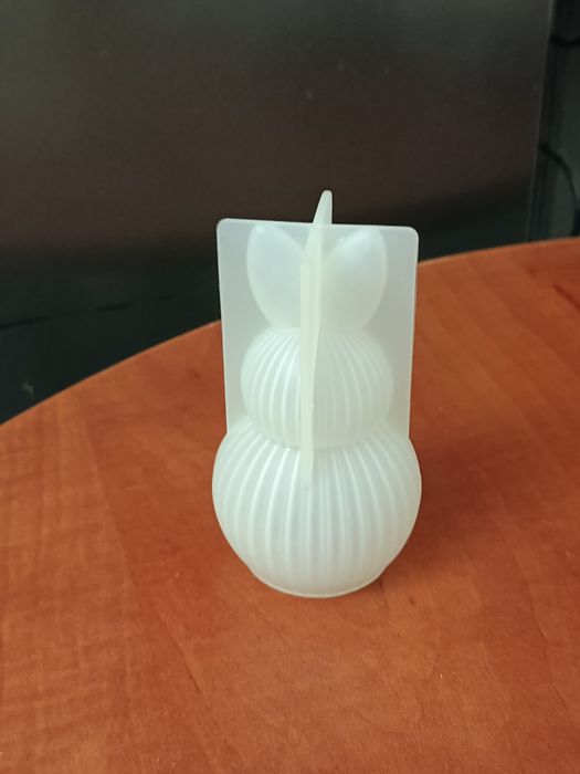 Forma silikonowa króliczek 9 cm – do świec, gipsu, żywicy