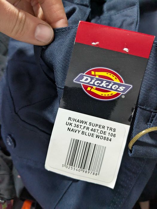 Dickies spodnie robocze cargo granatowe rozm. M