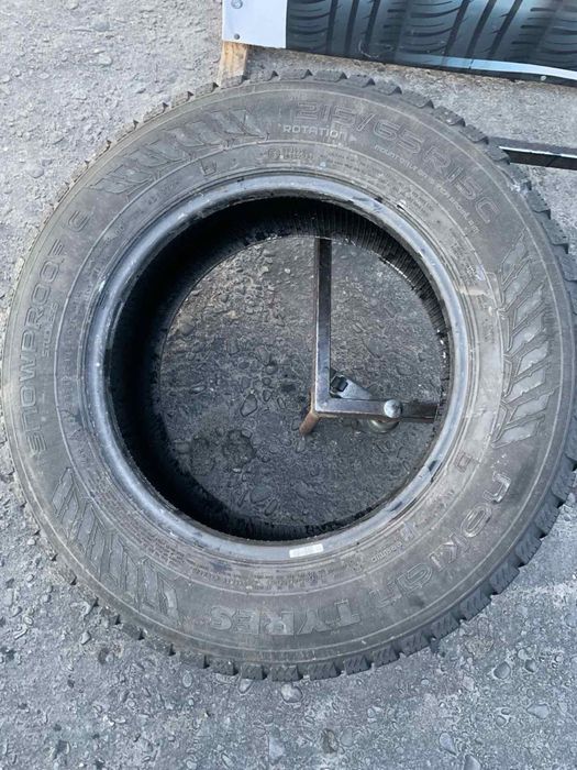Шини 215/65 R15C пара Nokian 2021р, 6,5мм 215 65 15 C