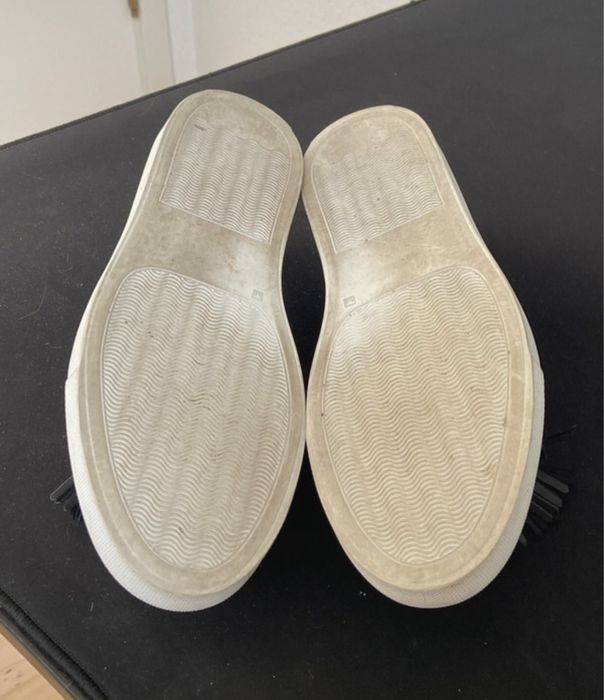 Skórzane mokasyny sneakersy damskie Grenson