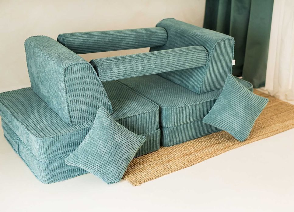 Sofa z pianki Nowoczesna Modułowa Kanapa dla dzieci