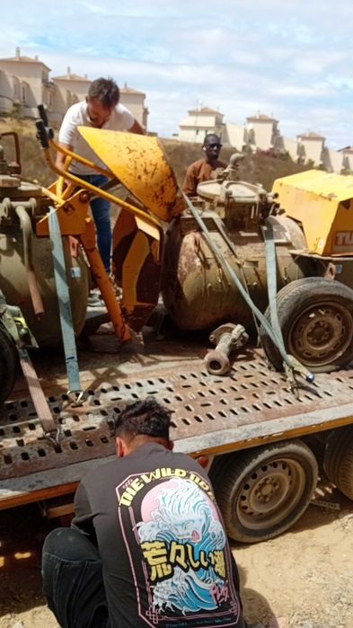 Maquina de betonilha
