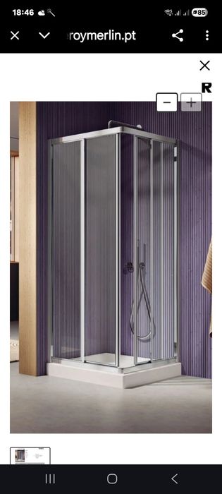 Resguardo duche Italbox RITA novo em caixa 70x70