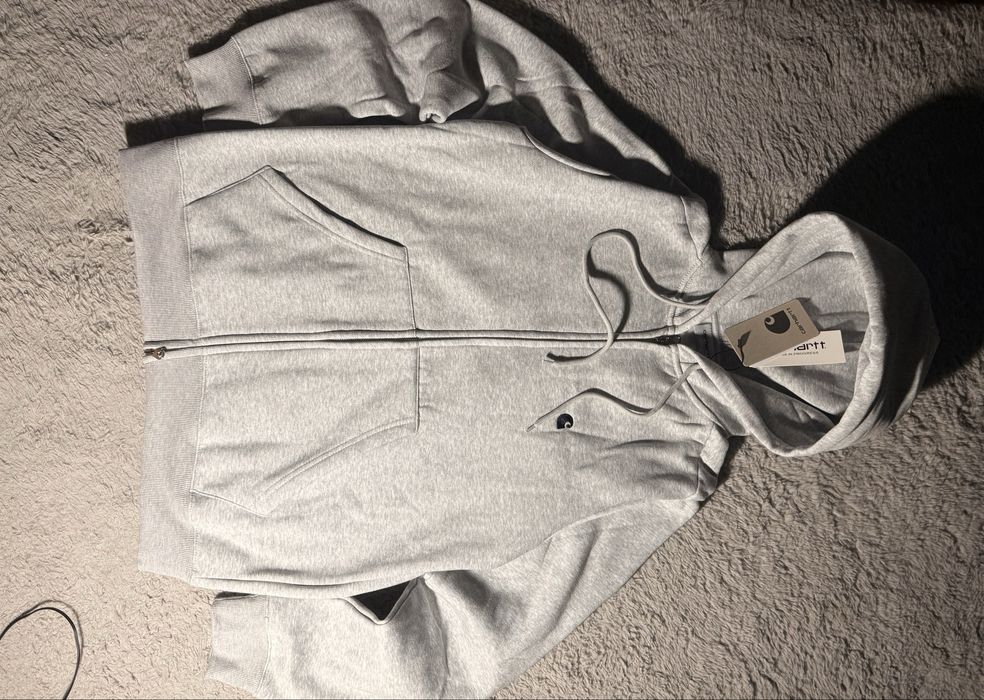 Bluza Carhartt Zip Szara
