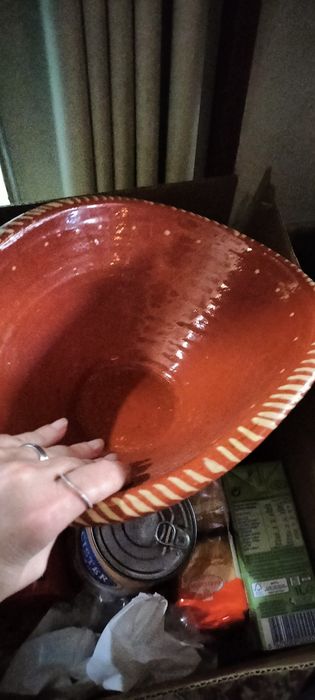 Caçarola em barro como nova