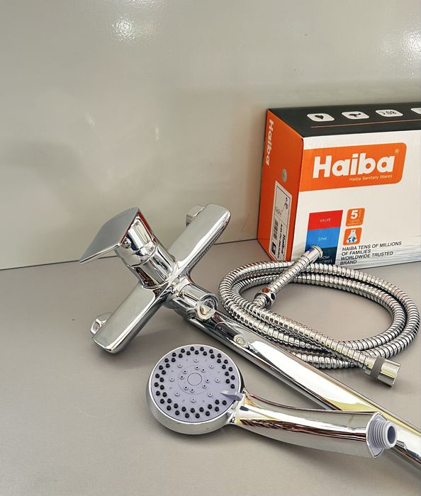 Змішувач для ванни латунь кран на ванну смеситель HAIBA ALEX 006