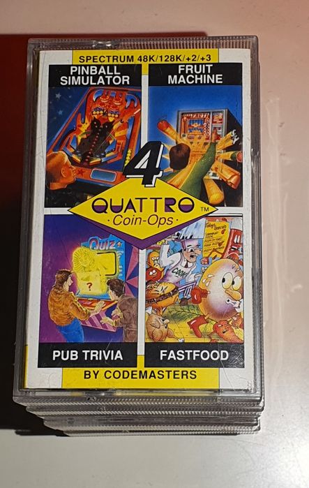 Jogos ZX Spectrum originais QUATTRO