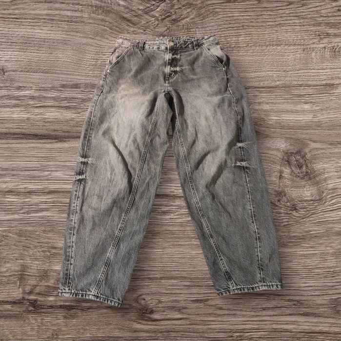 Czarne spodnie Relaxed fit