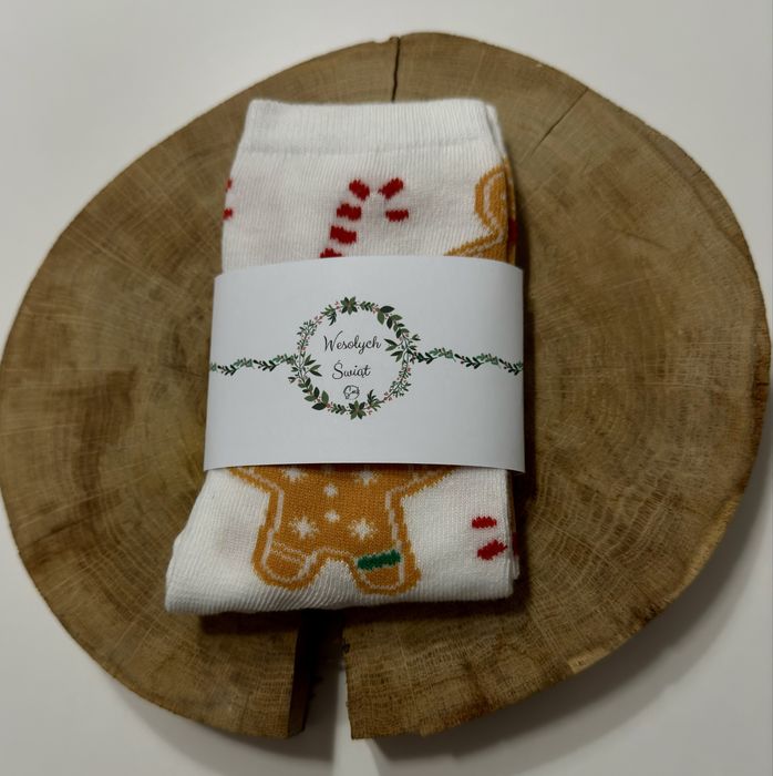 Świąteczne skarpetki PREZENT NA ŚWIĘTA r. 37-44