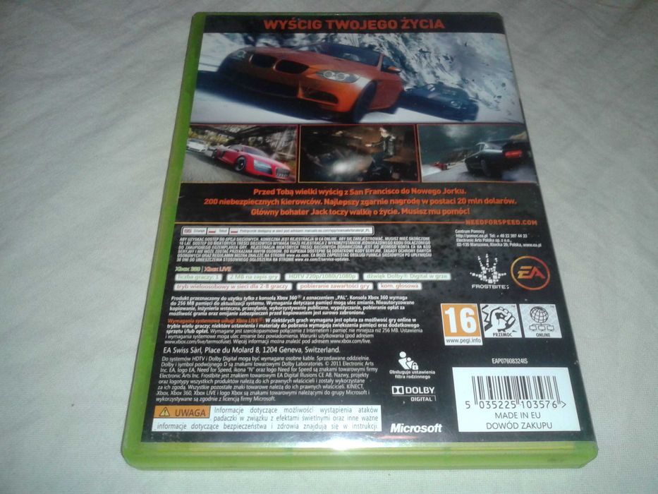 [XBOX 360] Need For Speed - The Run (PL)