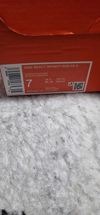 Кроссовки Nike React Infinity Run FK3 , идеальное состояние