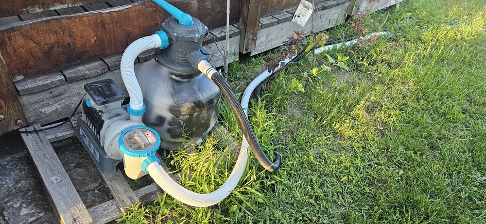 Basen pompa filtr piaskowy