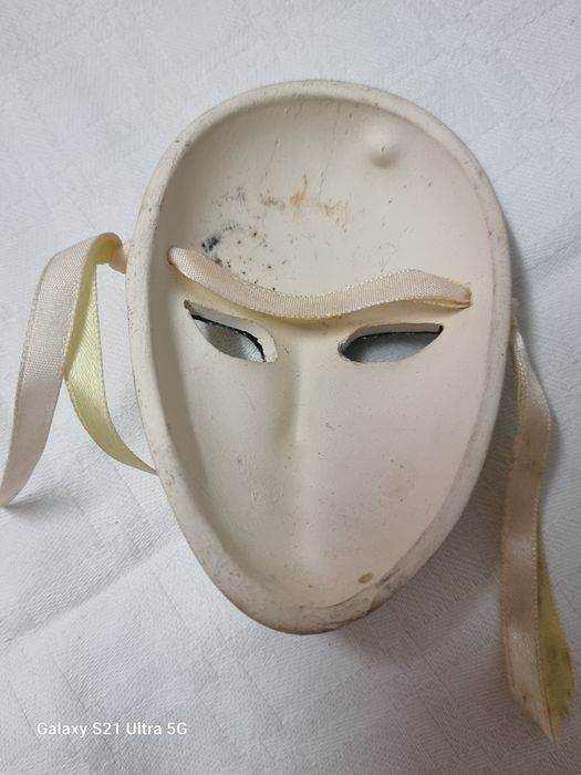 Máscara porcelana decorativa
