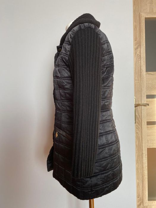 Kurtka Laurel bluza kaszmir wełna jedwab parka L pikowana