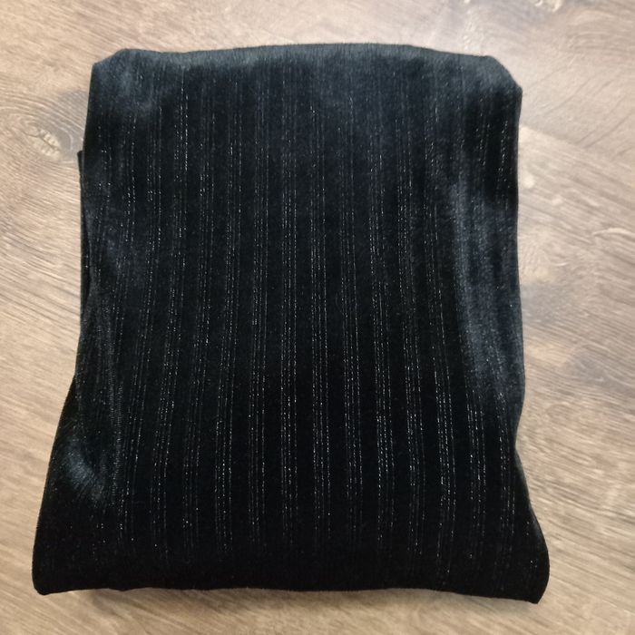 Sukienka damska pluszowa-brokatowa - S