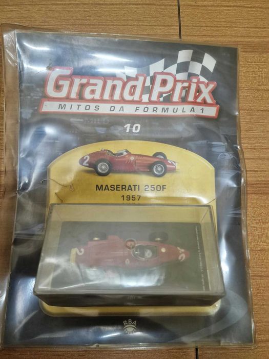 Lote 35 miniaturas F1 "Grand Prix – Mitos da Fórmula 1" – RBA – 1:43 – seladas