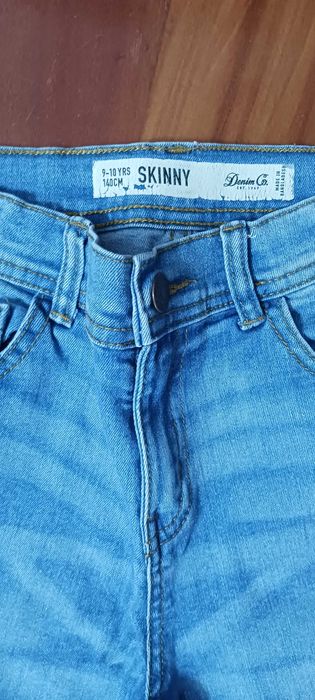 2 Calças de ganga para criança - 9/10 anos