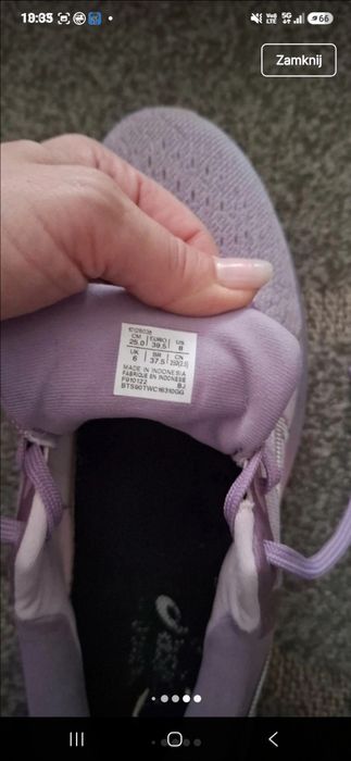 Buty asics 39.5 stan bdb
